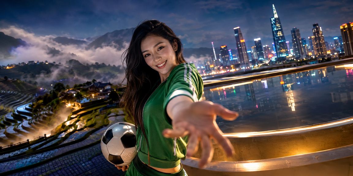 Người chơi thư giãn trong casino tại Sapa với khung cảnh núi non hùng vĩ